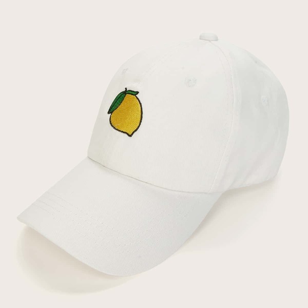 

Lemon Embroidery Baseball Cap