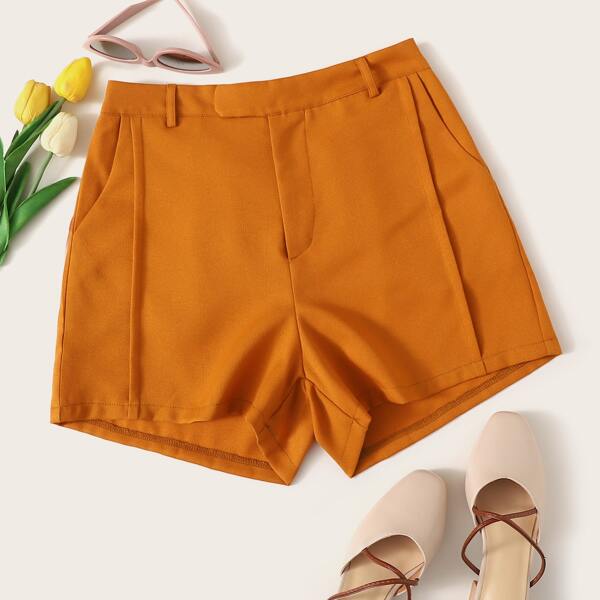 

Solid Pocket Side Shorts