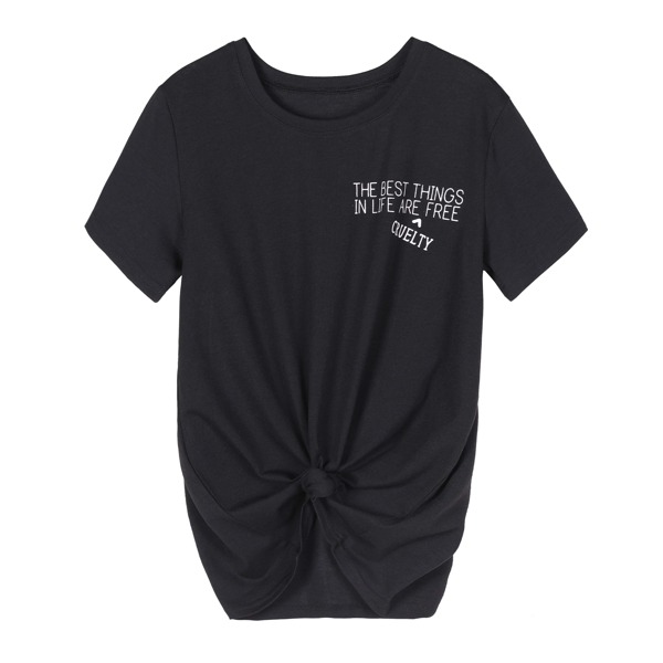 

Plus Letter Print Tee