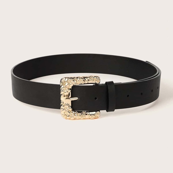 

Floral Metal Buckle Belt