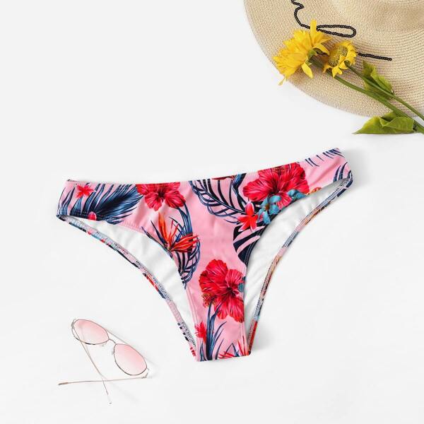 

Tropical Print Swimming Panty