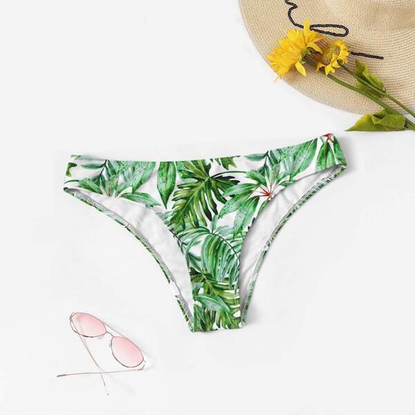 

Tropical Print Swimming Panty, Multicolor