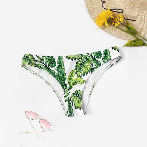 

Tropical Print Swimming Panty, Multicolor