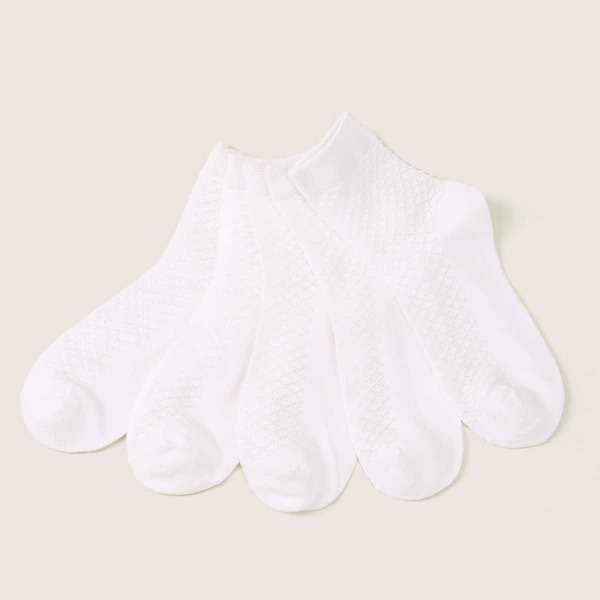 

Toddler Solid Ankle Socks 5pairs