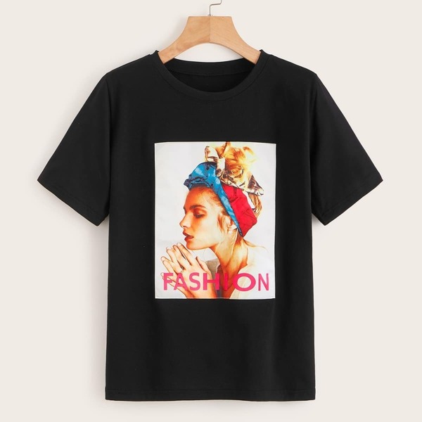 

Figure Print Tee