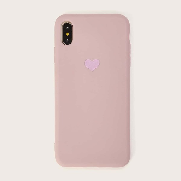 

Heart Pattern iPhone Case, Pink