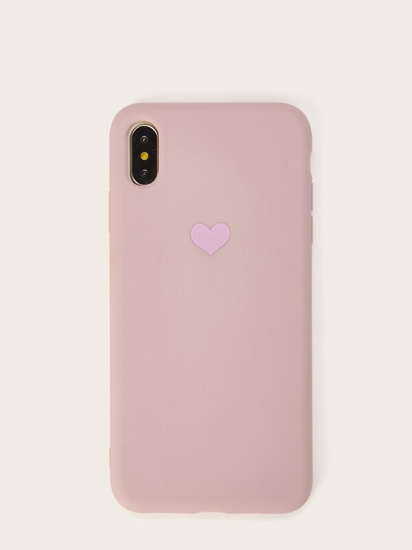 

Чехол для iPhone с узором сердца