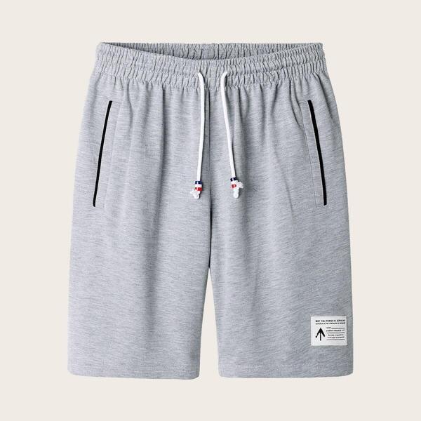 

Men Drawstring Waist Shorts