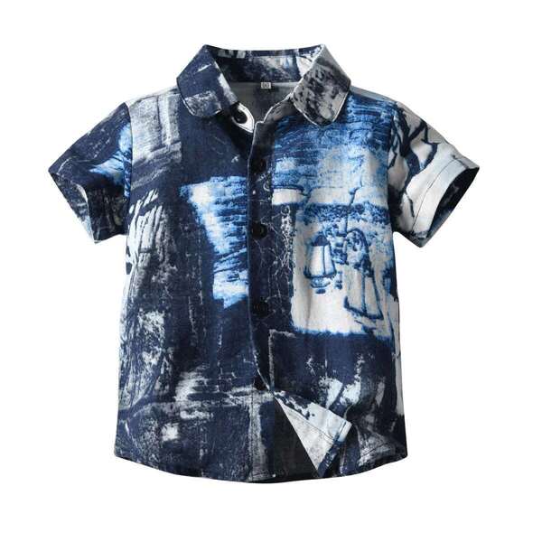 

Toddler Boys Tie Dye Shirt, Multicolor