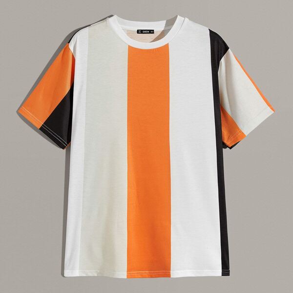 

Men Colorblock Tee, Multicolor