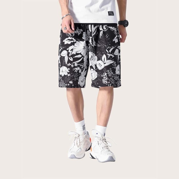 

Men Floral Print Bermuda Shorts
