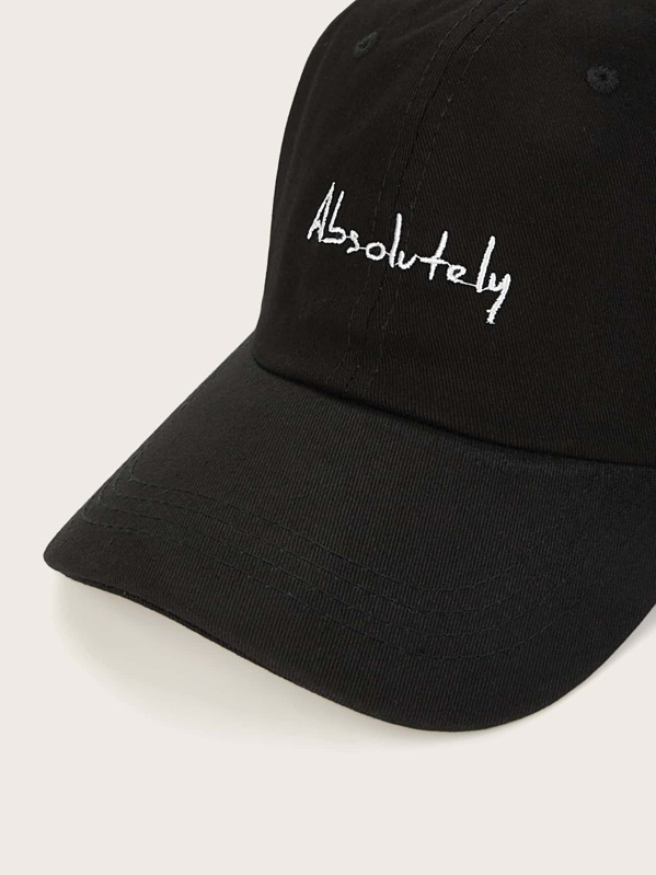 

Men Letter Embroidery Baseball Cap