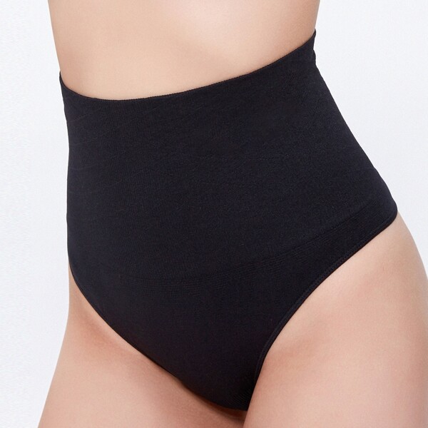 

High Waist Shapewear Panty, Black