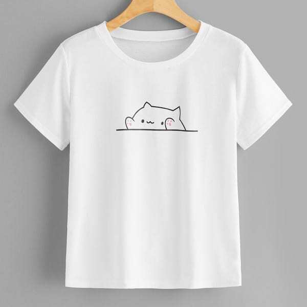 

Plus Cartoon Print Tee