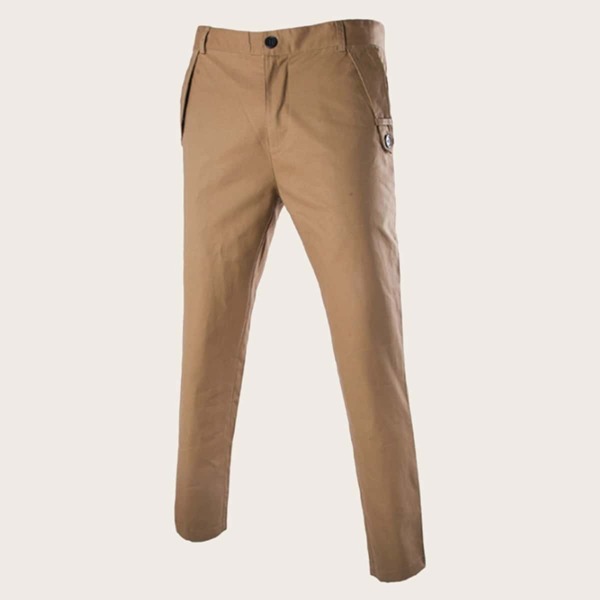 

Men Pocket Side Button Pants