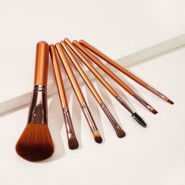 

Metallic Makeup Brush 7pcs