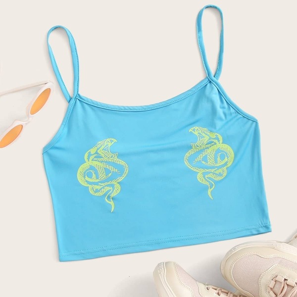 

Snake Print Cami Top