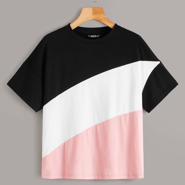 

Colorblock Short Sleeve Tee