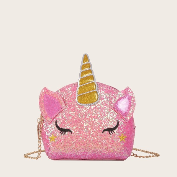 

Kids Unicorn Design Chain Bag