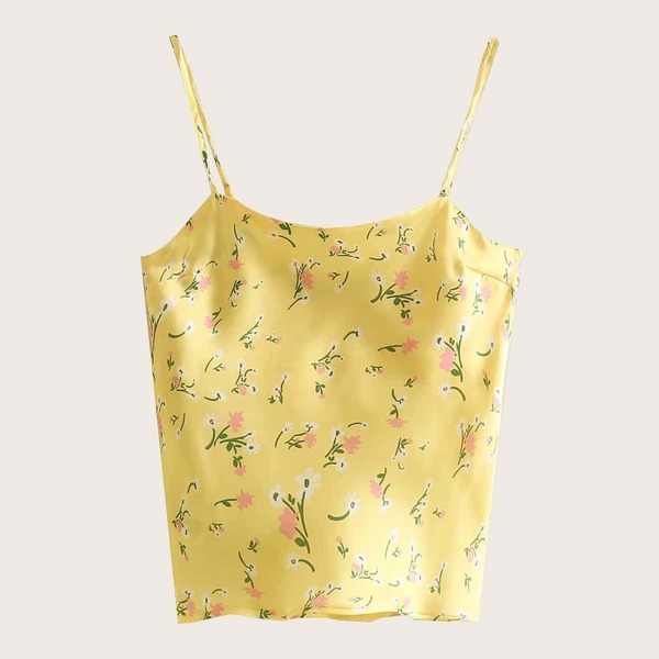 

Ditsy Floral Print Cami Top
