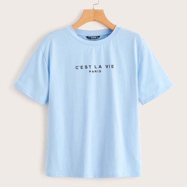 

Plus Slogan Graphic Tee