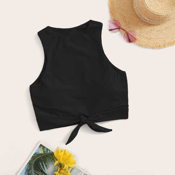 

Knot Hem Swimming Top