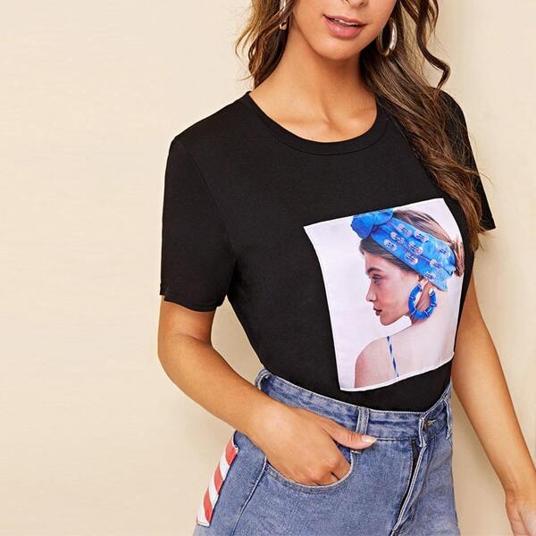 

Figure Graphic Tee