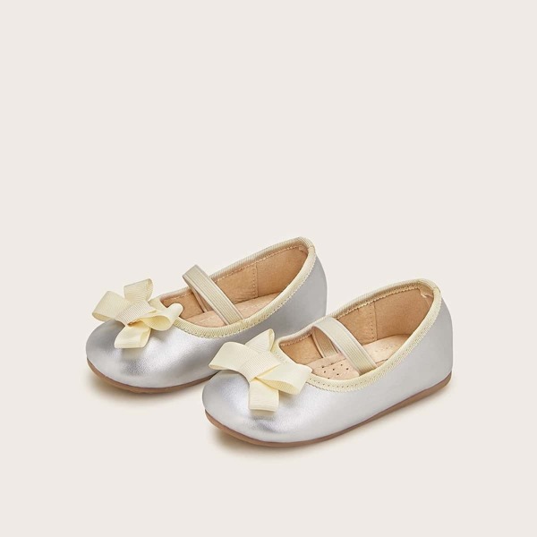 

Baby Girls Bow Decor Flats