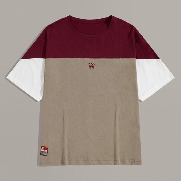 

Men Cut And Sew Embroidered Tee