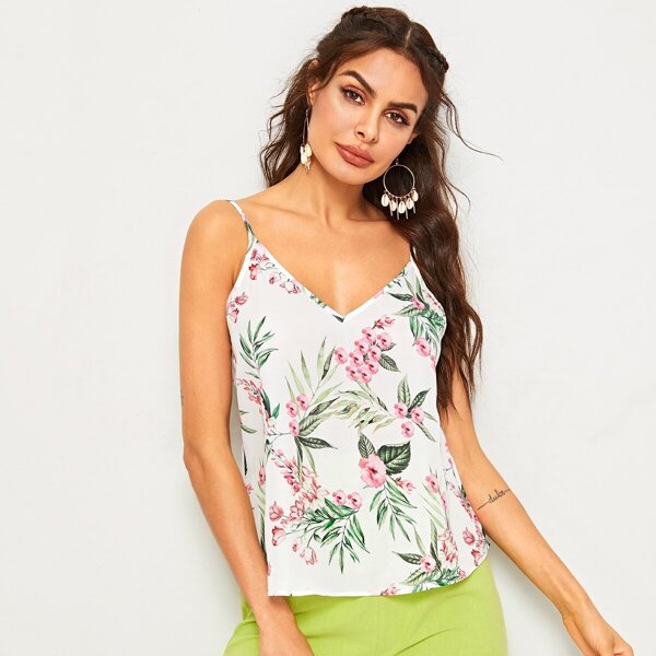 

Floral Print Cami Top