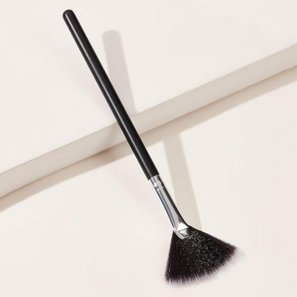 

Fan Shaped Makeup Brush, Black