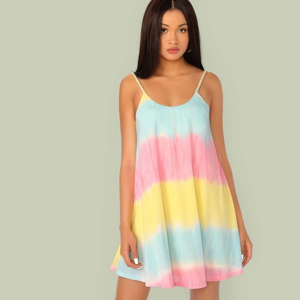 

Tie Dye Swing Cami Dress, Multicolor