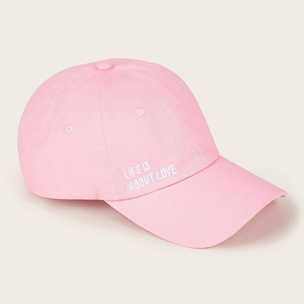 

Slogan Embroidery Baseball Cap