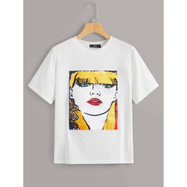 

Figure Patch Tee
