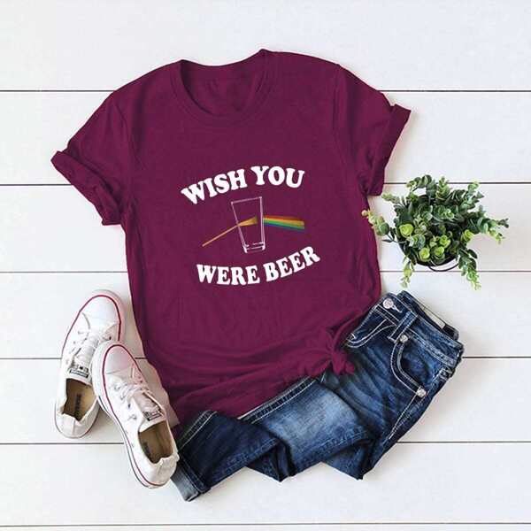 

Plus Letter Print Tee