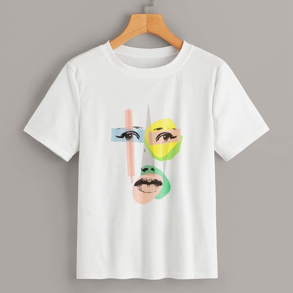 

Figure Print Tee