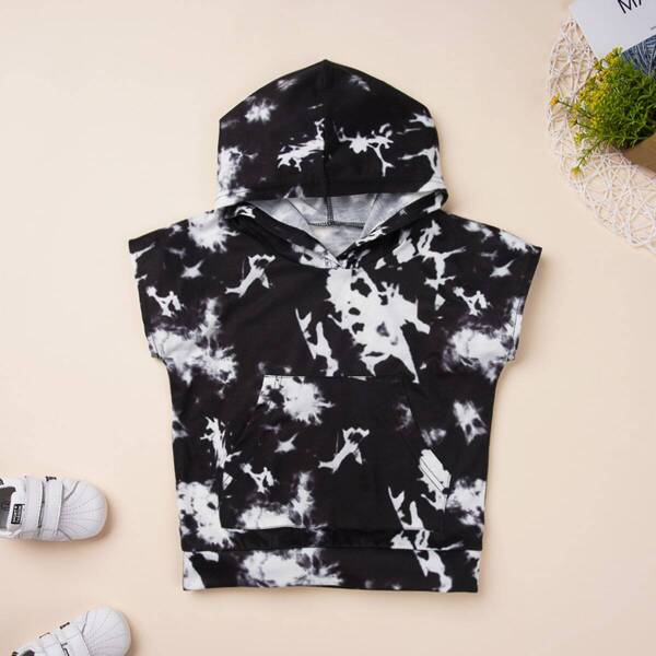 

Toddler Boys Tie Dye Hooded Tee
