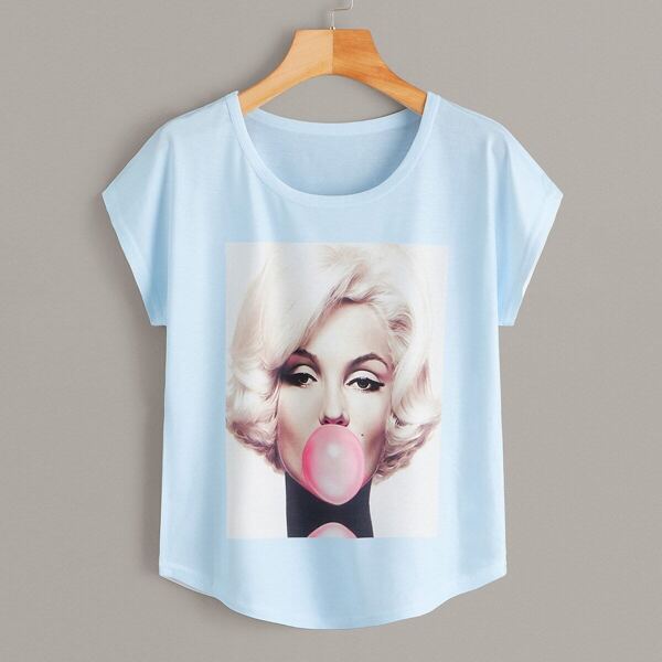 

Figure Print Tee