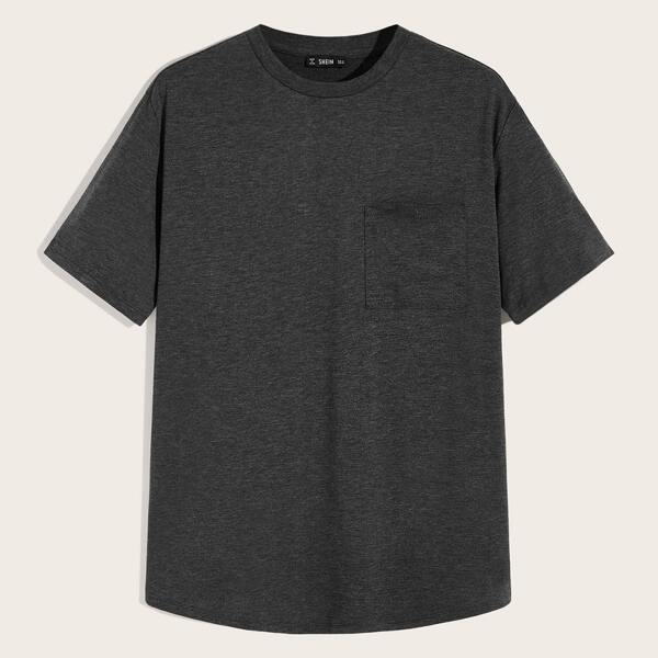 

Men Patch Pocket Solid Top