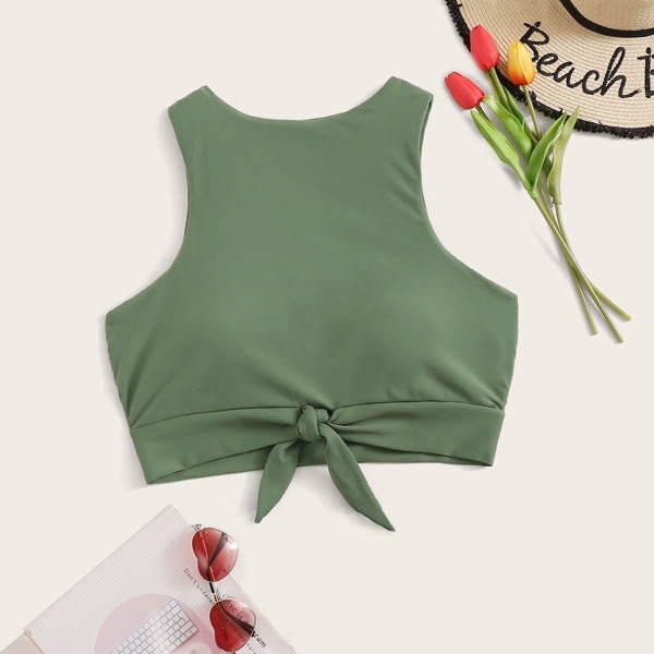 

Knot Hem Swimming Top