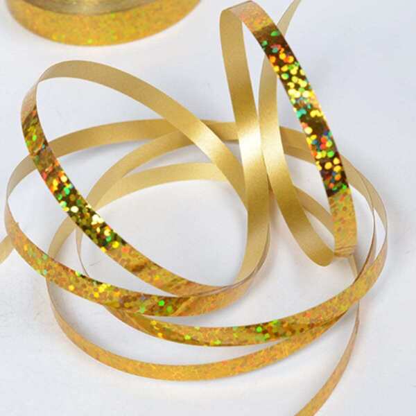 

DIY Shine Decorative Ribbon 1roll, Gold