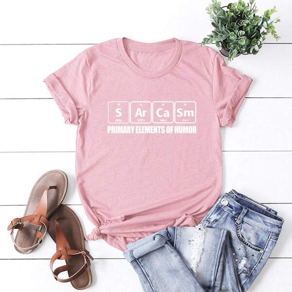 

Letter Print Tee