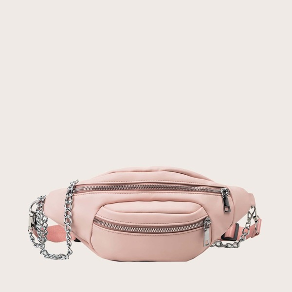 

Girls Double Zip Front Fanny Pack