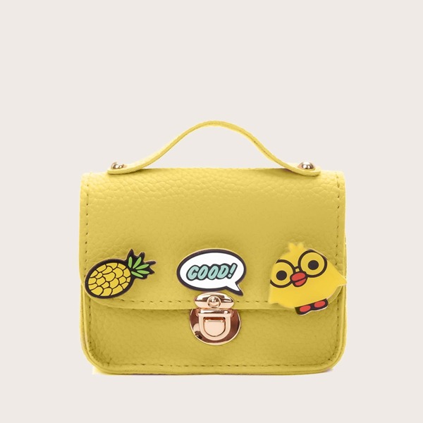 

Girls Pineapple Patch Decor Satchel Bag
