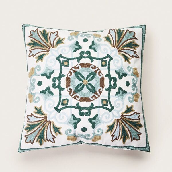 

Graphic Embroidery Cushion Cover