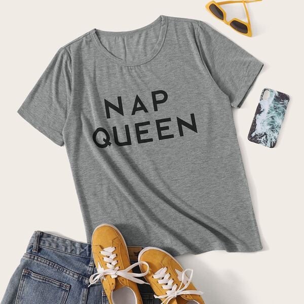 

Letter Print Tee