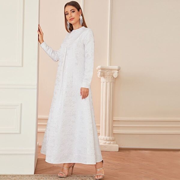 

Jacquard Longline Dress