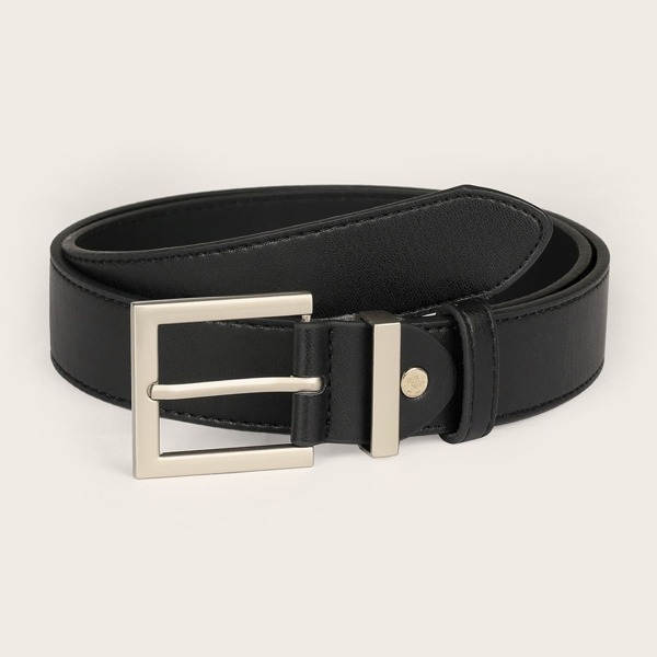 

Men Square Metal Buckle Belt