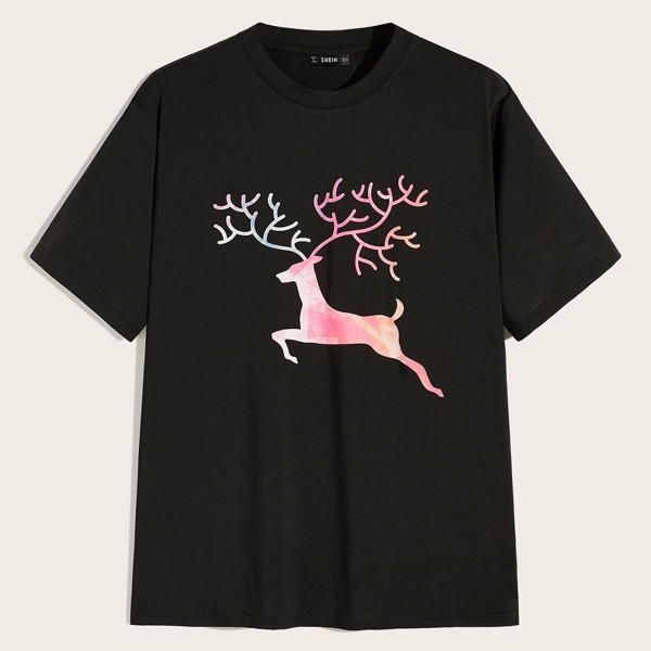 

Men Animal Print Top