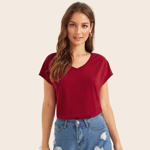 

Solid Strappy Back Top